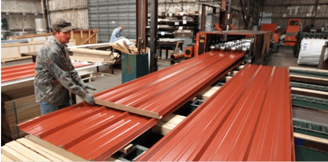 Man At Work pbr manufacturing; steel building manufacturer metal building manufacture
